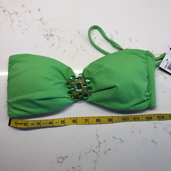SOLO Swimwear Two Piece  Lime Bikini Set - Picture 4 of 7